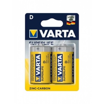 Baterii VARTA carbon zinc r20p tipla 2 set 20201