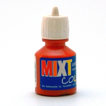 Colorant lavabila 25ml portocaliu 1005, interior mixt color