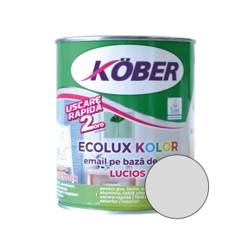 EMAIL 0.6L GRI DESCHIS 810 PE BAZA DE APA ECOLUX KOLOR LUCIOS