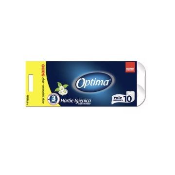 Hartie igienica 3 straturi 10 role optima/premium SANO