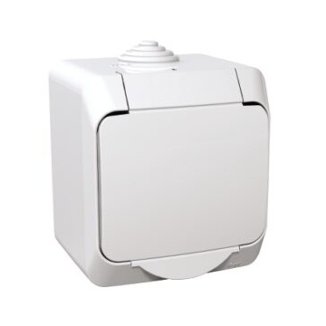 Priza cp, si capac ip44 cedar wde000541 SCHNEIDER