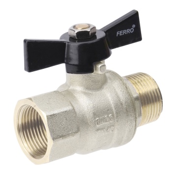 ROBINET DE TRECERE CU SFERA FLUTURE MT PN 40 1 KMH31 FERRO