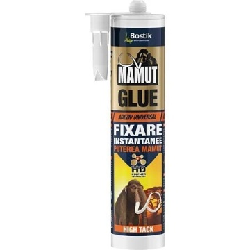 Silicon etansant, si adeziv, alb 290ml mamut glue high tack d118411 bostik DEN BRAVEN