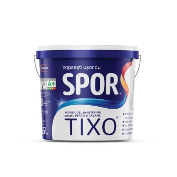 Vopsea lavabila, interior gel SPOR TIXO 15 l