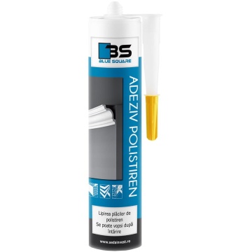 Adeziv de lipit polistiren 280ml alb albert s/blue square