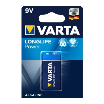 Baterii VARTA alkaline 9v 6lr61 high 4922