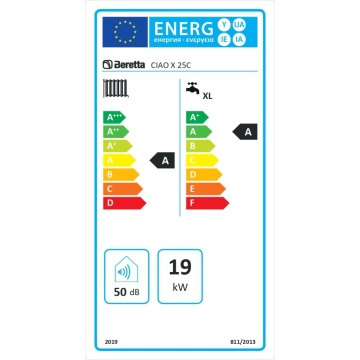 CENTRALA TERMICA IN CONDENSATIE 19KW BERETTA CIAO X 25C INCLUS KIT EVACUARE