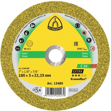 Disc debitat piatra 230*3.0mm 13491 KLINGSPOR
