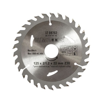 Panza circulara, pentru lemn vidia polizor 125mm lt08762 LUMYTOOLS