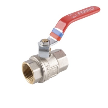 Robinet de trecere, cu sfera, cu maneta mt 1 pn30 kfp31 FERRO