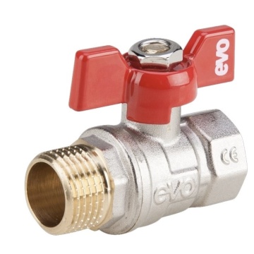 Robinet de trecere, cu sfera fluture .3/4 mt 679415 EVOSANITARY