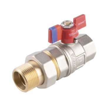 Robinet de trecere, cu sfera fluture olandez pn30 mt 1/2 kfps1 FERRO