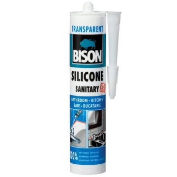 Silicon sanitar transparent 280ml 423006 BISON - Img 1