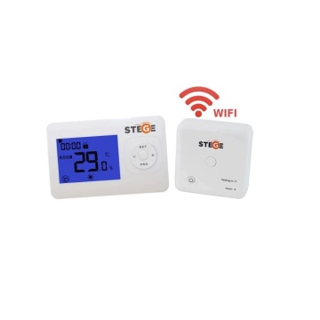 Termostat de camera electronic transmisie wireless programabil telefon wt200 stege