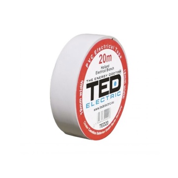 Banda electroizolatoare 20*19mm alba TED dz086065