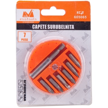 BITI SURUBELNITA PH PZ CAP DREPT SI PRELUNGITOR 7/SET 605065 EVOTOOLS