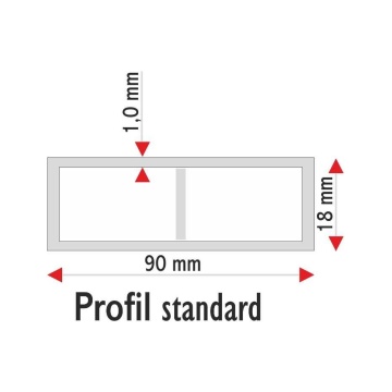 DREPTAR DOI INDICATORI ALUMINIU 2.5M LT17826 LUMYTOOLS