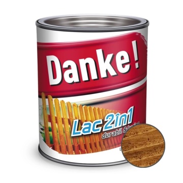 Lac, pentru lemn DANKE 2in1 stejar 2.5l
