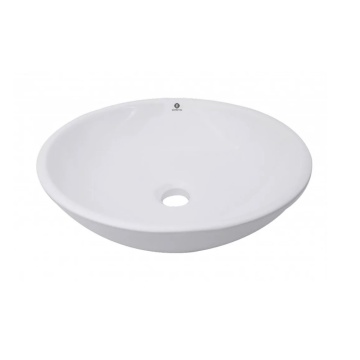 Lavoar ceramic 405x405x125, cu, montaj pe blat ERMETIQ bowl er-bbt4150