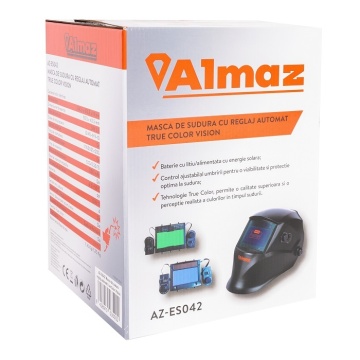 MASCA DE SUDURA CU REGLAJ AUTOMAT TRUE COLOR VISION AZ-ES042
