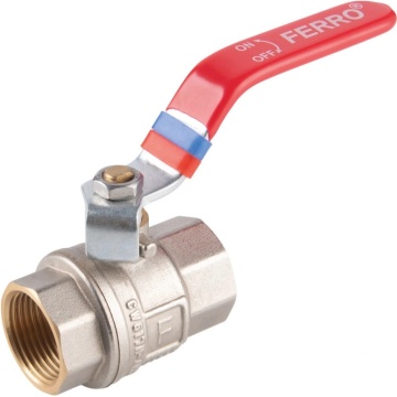Robinet de trecere, cu sfera, cu maneta mm 1/2 pn30 kfp1 FERRO