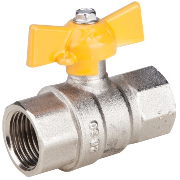 Robinet mm de trecere, cu sfera fluture 1/2 680242 gaz
