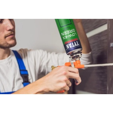 SPUMA POLIURETANICA CU EXPANDARE REDUSA 750ML PISTOL TYTAN LOW-EX GREEN