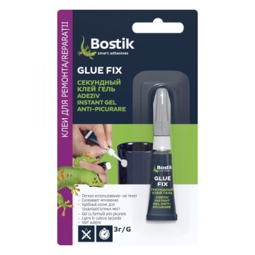 Adeziv de lipit, universal 3gr transparent bostik 17211234 DEN BRAVEN