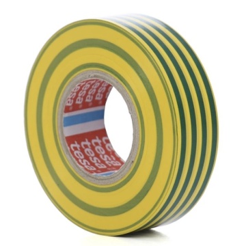 Banda electroizolatoare 20m*19mm TESA, galben, verde