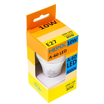 BEC LED E27 LUM.NEUTRA 10W 4000K A60 30852 LOHUIS