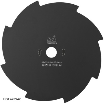 Cutit motocoasa 255*25.4 g1.6 t8 673942 EVOTOOLS