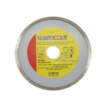 Disc diamantat continuu, universal 125mm lt08732 LUMYTOOLS