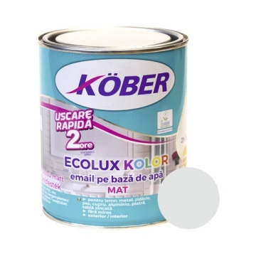 Email 0.6l, gri deschis 810 pe baza de apa ecolux kolor mat