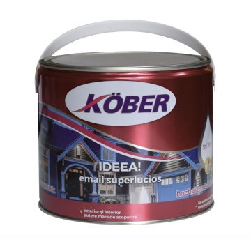 EMAIL GRUND 2,5L 3 IN 1 PENTRU METAL GRI ANTRACIT KOBER