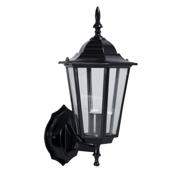 Lampa de, exterior perete 1*60w e27 ip44, negru corona el0026330
