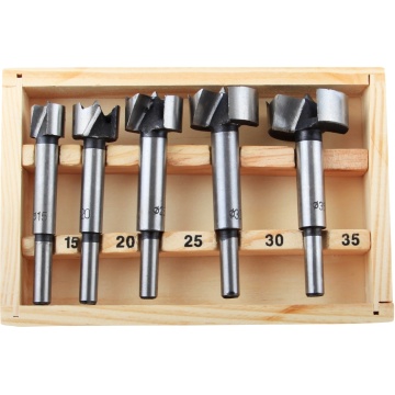 Set 5 freza cilindrica d15mm plastic lemn ets 640034 EVOTOOLS