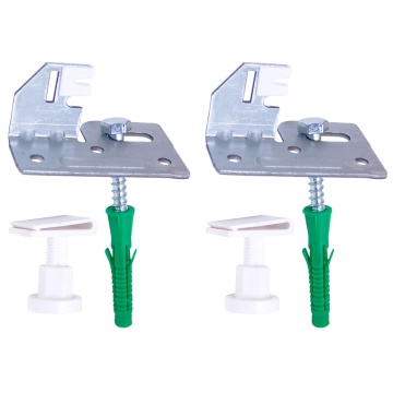 Suporti radiator din otel (2buc/set) 672452 EVOSANITARY