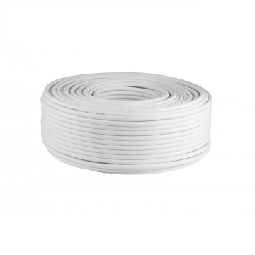 Cablu coaxial cupru rg 6-32/wh