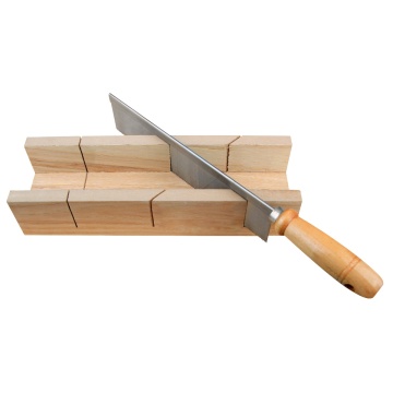 Fierastrau lemn diagonal, cu suport lemn 631029 EVOTOOLS