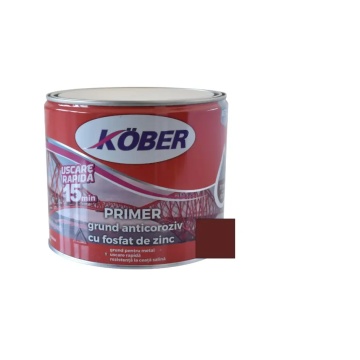 Grund 2.5l metal, rosu oxid, cu fosfat de zinc KOBER