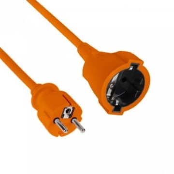 Prelungitor TED 1 cupla 20m 3*1.5mm portocaliu TED004192