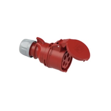 Priza industriala trifazica pe cablu 380v 16a 5p ip44 apce-215-6