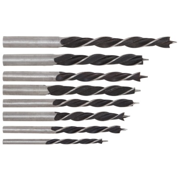 SET BURGHIE LEMN 8 PIESE 3-10MM ETS 678007 EVOTOOLS