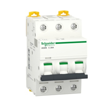 Siguranta 3p 20a c acti9 ik60n a9k24320/ez9f32320 SCHNEIDER