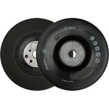 Suport disc abraziv flex 125mm cu nervuri filet m14 126347 KLINGSPOR st358a