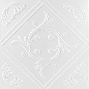 Tavan fals decorativ, alb 08107 500*500mm 2mp/bax