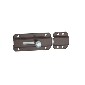 Zavor aplicat, cu bolt rotund maro 90mm 912251
