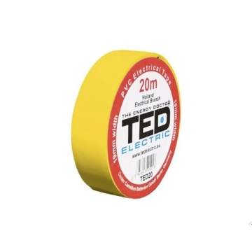 Banda electroizolatoare 20*19mm galbena TED dz086069