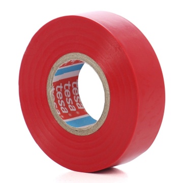 Banda electroizolatoare 20m*19mm TESA rosie