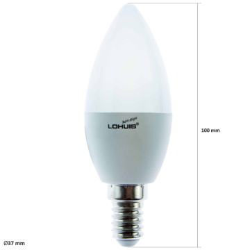 BEC LED LUMANARE E14 LUM.RECE 5W 6500K 24905 LOHUIS